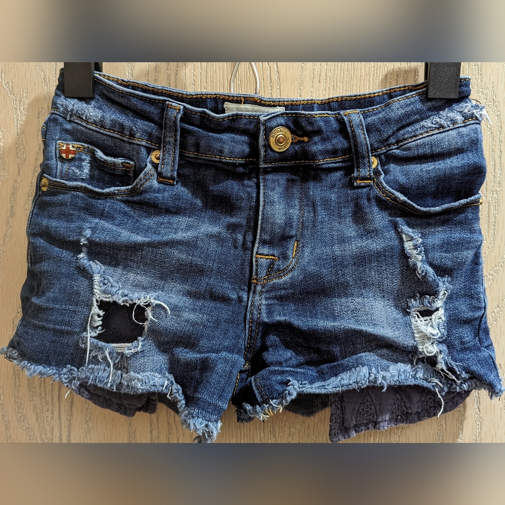 Hudson Girls Denim Jeans Shorts, Size 10